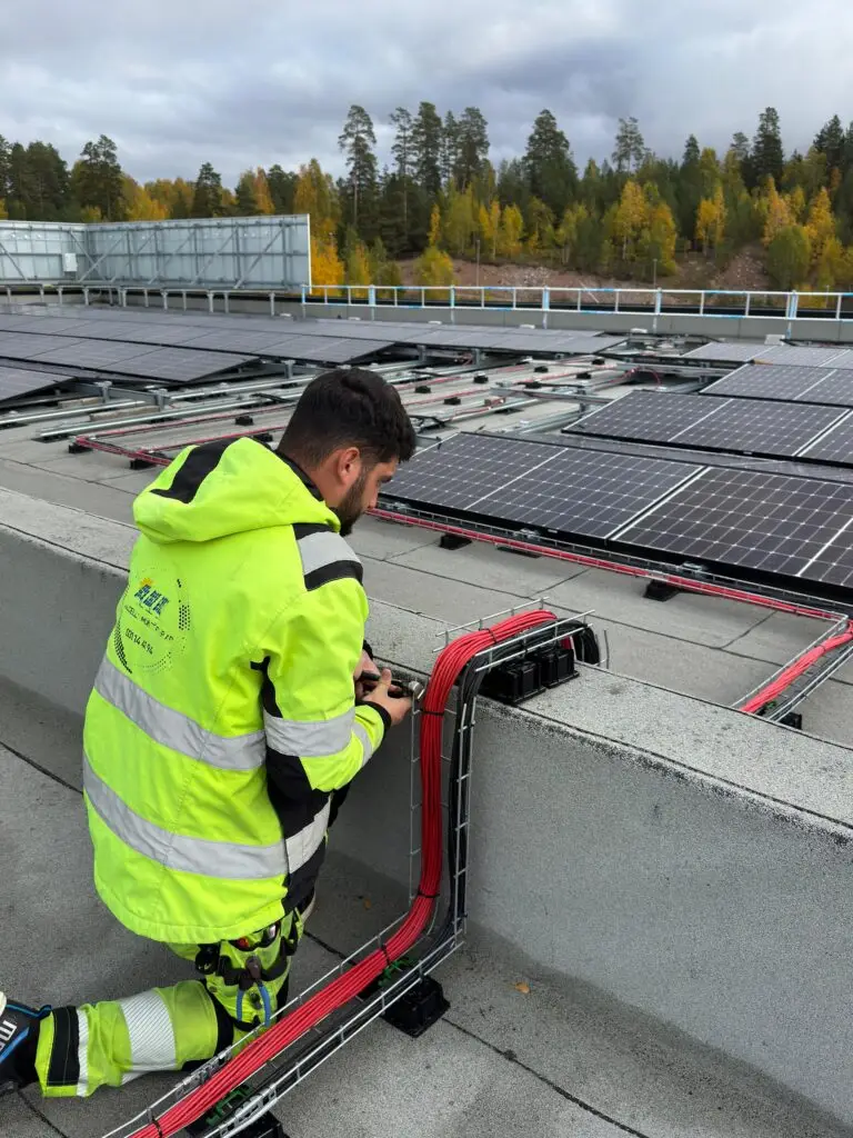 solpaneler med batteri