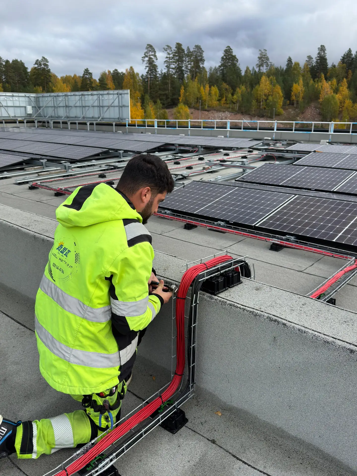 solpaneler med batteri