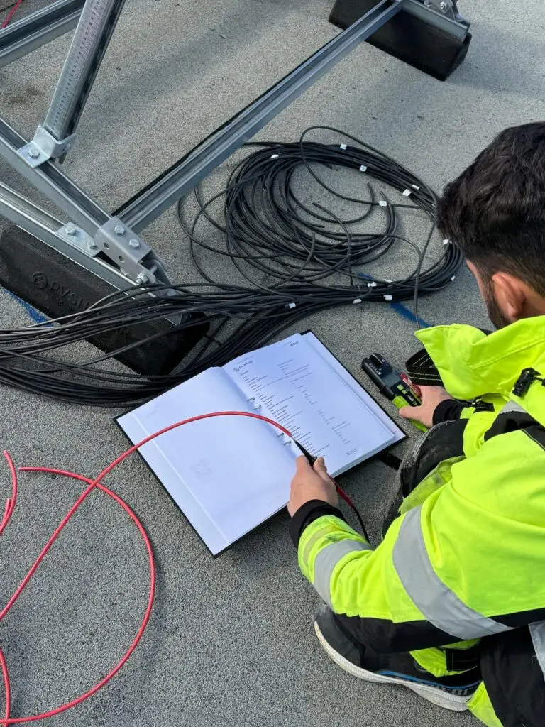 underhåll av solceller